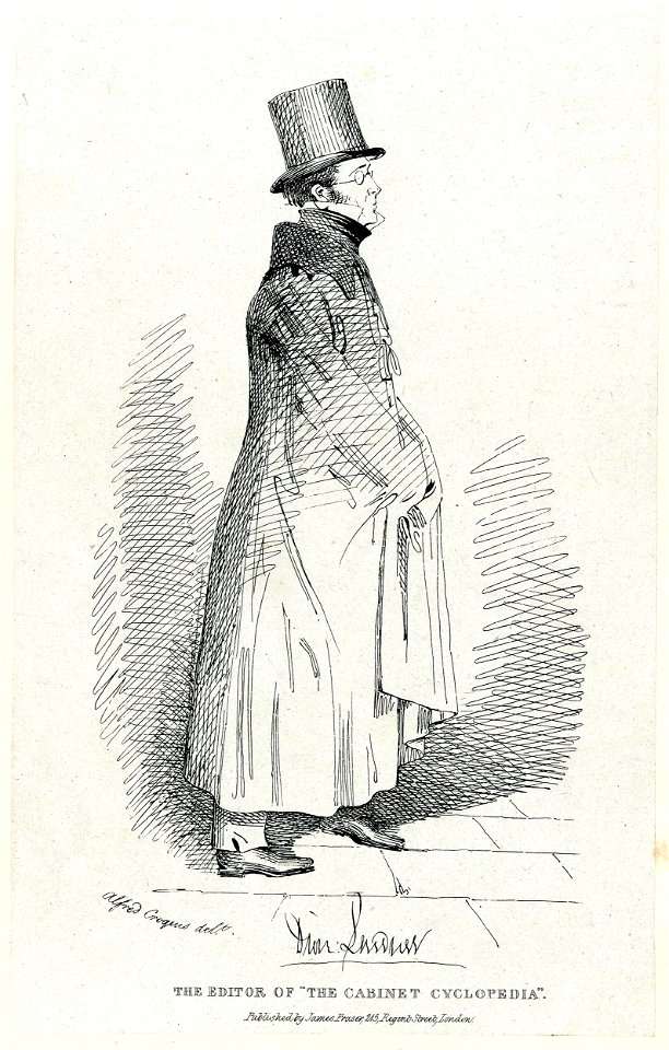 The Editor of The Cabinet Cyclopedia (BM 1859,0625.99)