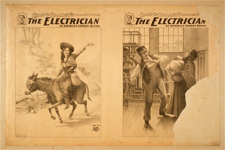 The electrician an American comedy drama - Chas. E. Blaney's greatest success. LCCN2014636225