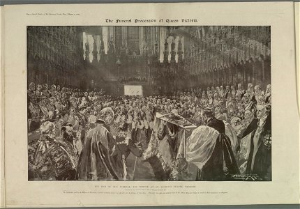 The end of the funeral the Service at St. George's Chapel, Windsor (5254889)