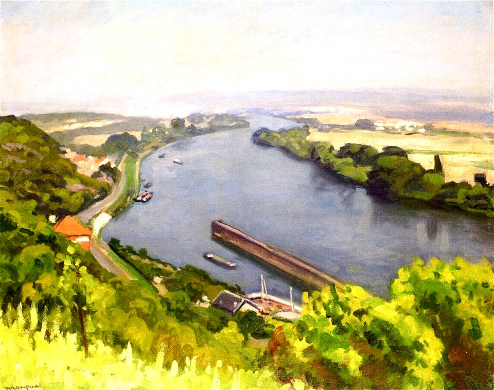The End of the Dam, Méricourt Albert Marquet