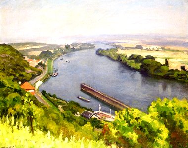 The End of the Dam, Méricourt Albert Marquet