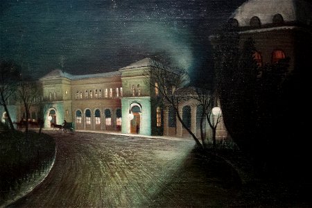 The Eastern Station at Night
