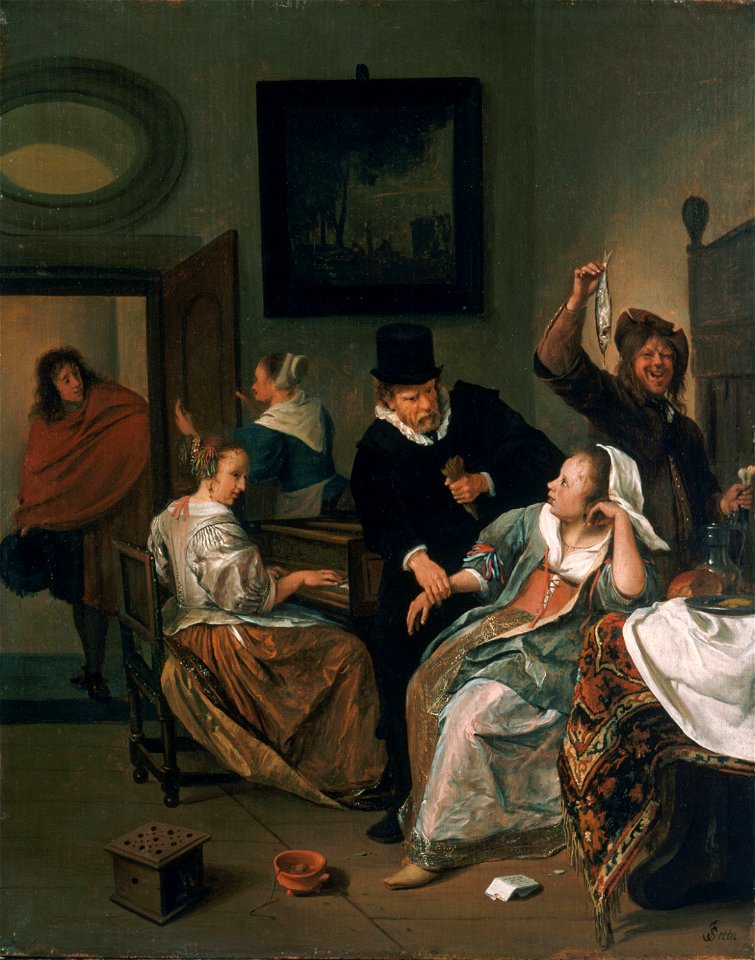 The Doctor's Visit by Jan Steen Philadelphia Museum of Art