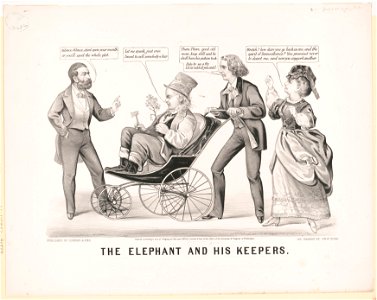 The elephant and his keepers LCCN96511765