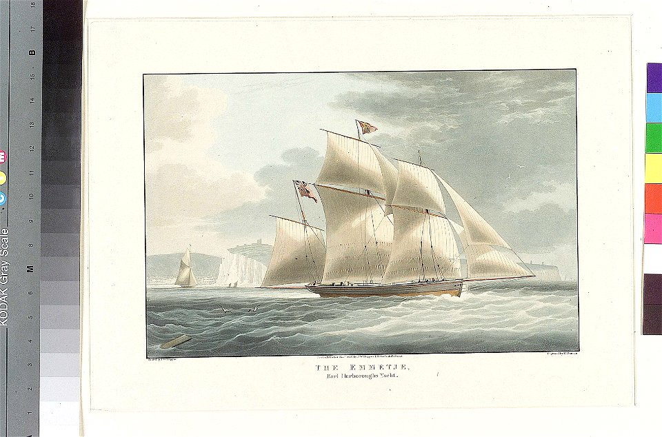 The Emmetje Earl Harborough's Yacht RMG PY0454