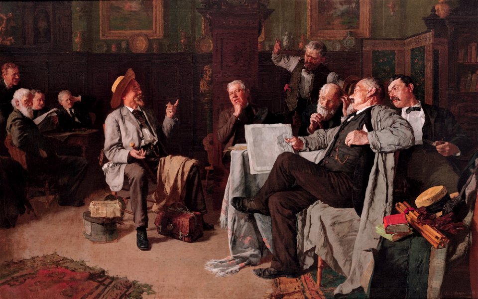 The dubious tale, by Louis Charles Moeller