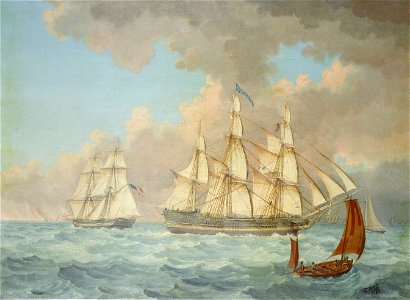 The East Indiaman 'East Indian' RMG BHC3305