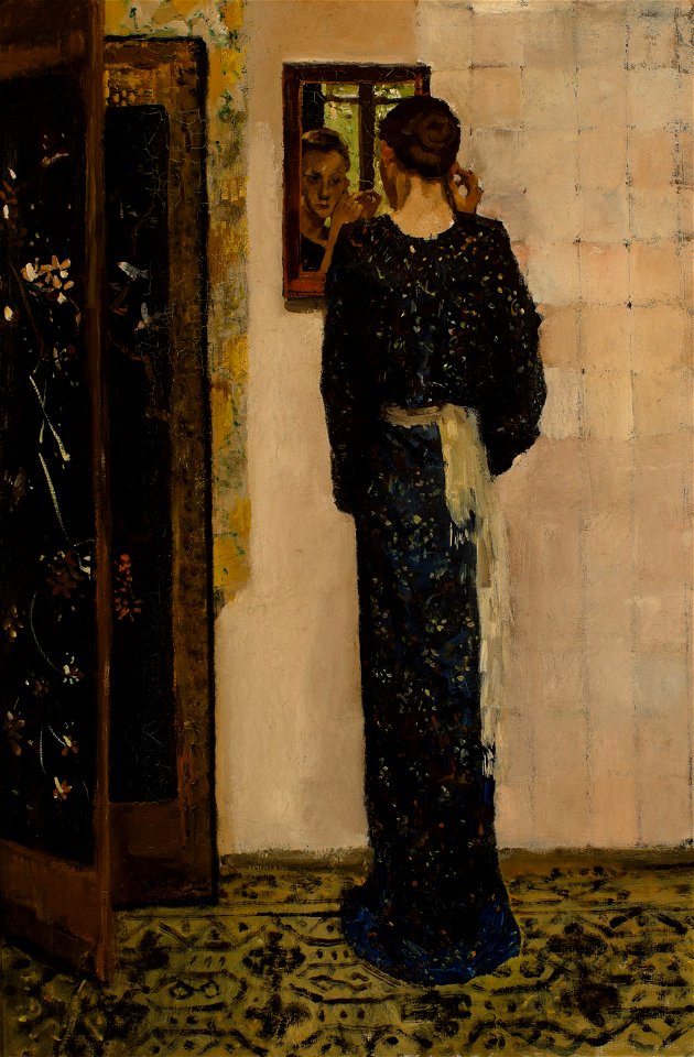 The Earring, George Hendrik Breitner, 1893