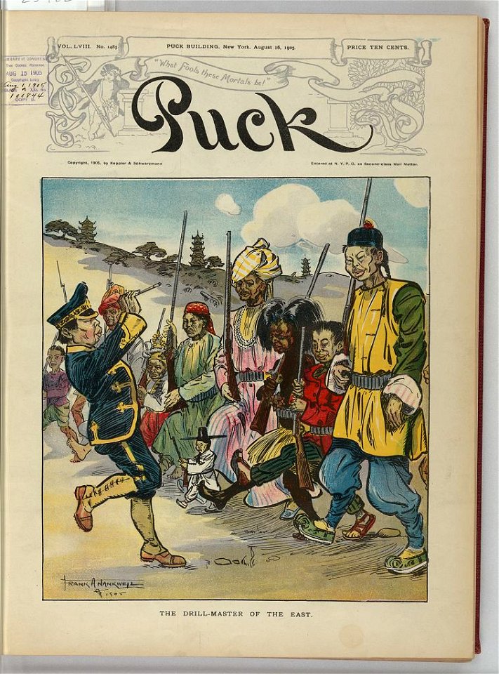 The drill-master of the East - Frank A. Nankivell 1905. LCCN2011645727
