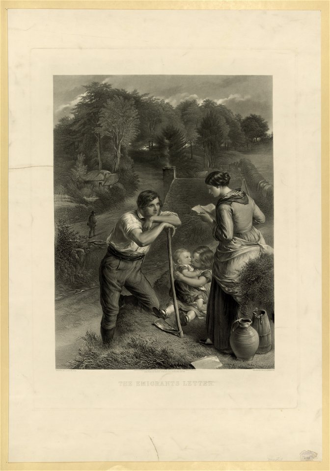 The emigrants letter LCCN2003679911