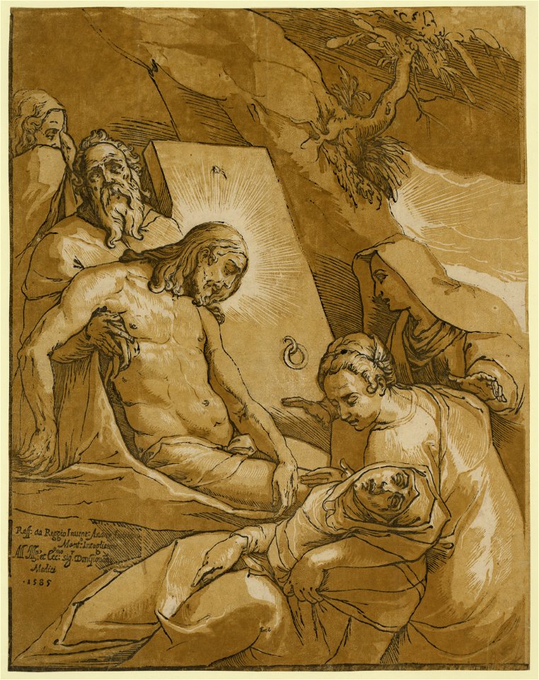 The entombment - Raff. da Reggio invent. Andrea Andreano Mant. intagliator. LCCN2008678777