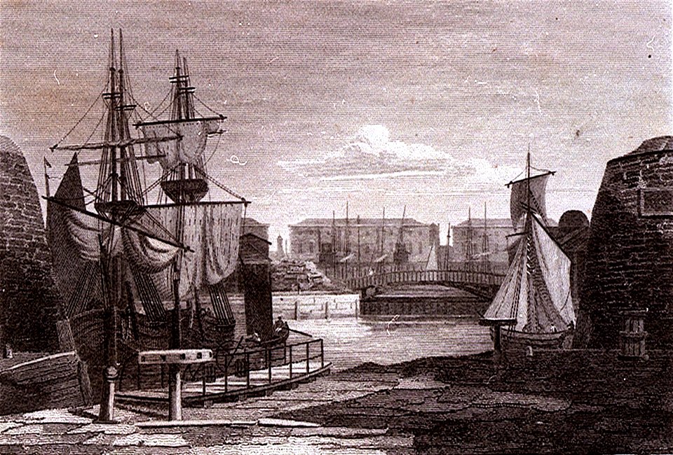 The Entrance to the London Docks RMG PU1435