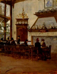 The Dutch Cocoa House at the Glasgow International Exhibition of 1888 (38575929811)