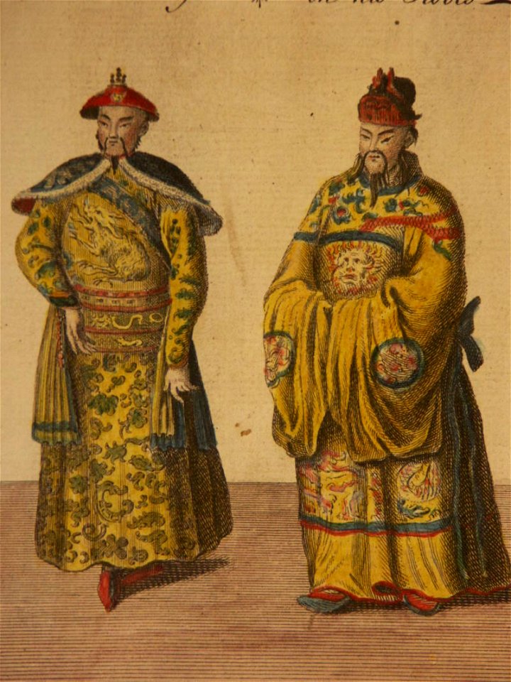 The emperor of China from 'The Universal Traveller'