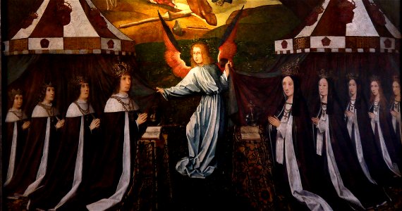 The Family of Henry VII with St George and the Dragon (cropped)