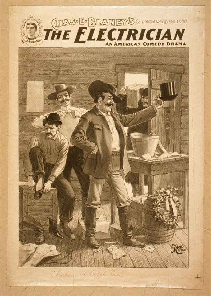 The electrician an American comedy drama - Chas. E. Blaney's greatest success. LCCN2014636224