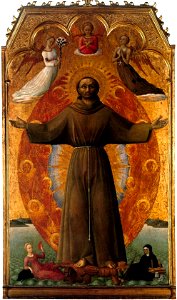 The Ecstasy of st Francis--Sassetta--Bernson collecton--Settignano