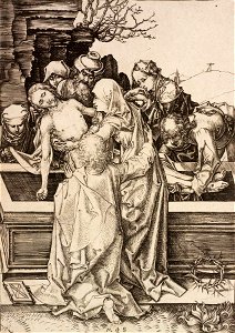 The Entombment by Martin Schongauer