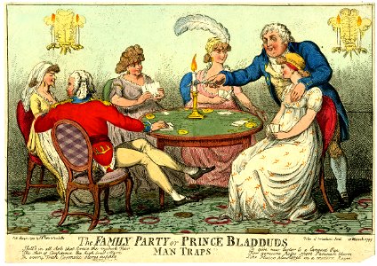 The family party or Prince Bladduds man traps!! (BM 1868,0808.6824)
