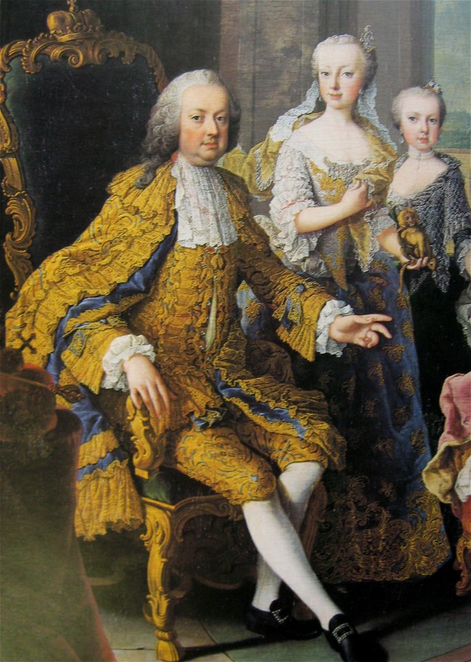 The Emperor FrancisⅠ,the Empress Maria Theresa and their children(detail)