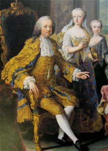 The Emperor FrancisⅠ,the Empress Maria Theresa and their children(detail)