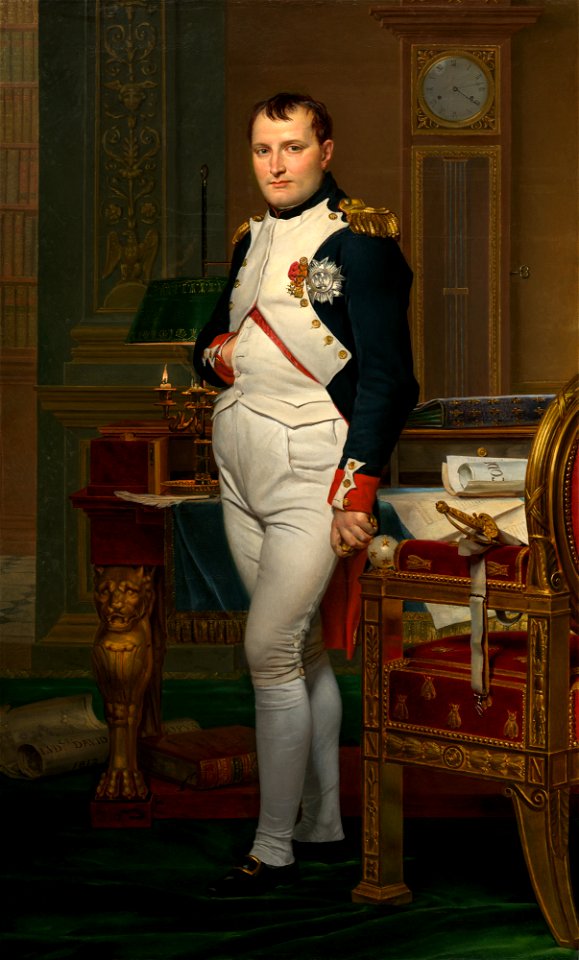 The Emperor Napoleon in His Study at the Tuileries - National Gallery of Art - A34961