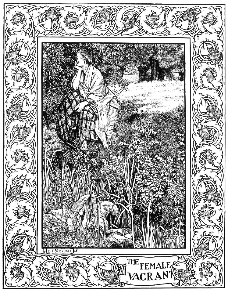 The Female Vagrant, by E. F. Brickdale