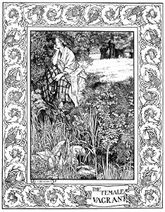 The Female Vagrant, by E. F. Brickdale