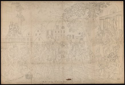 The evacuation day. New York Nov. 25 1783 LCCN2003681745