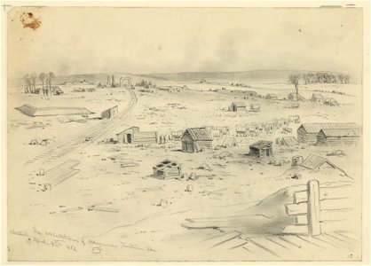 The evacuation of Manassas Junction, Va. LCCN2004661475