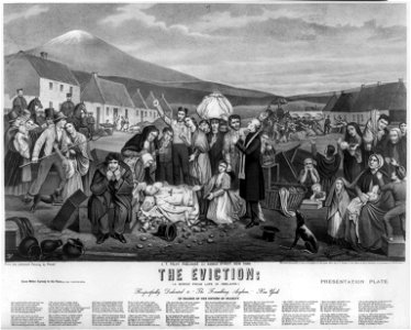 The eviction- a scene from life in Ireland LCCN2004669163
