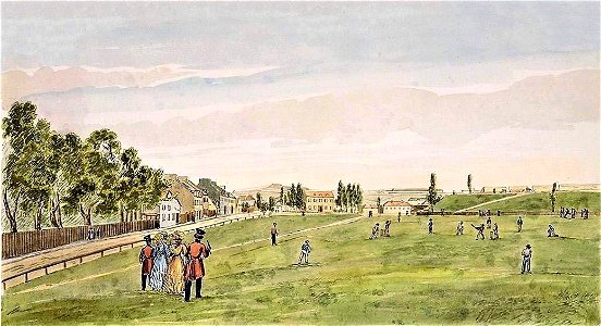The Esplanade From The Ursuline Bastion