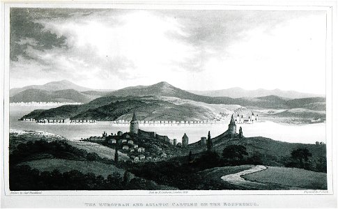 The European and Asiatic castles on the Bosphorus - Frankland Charles Colville - 1829
