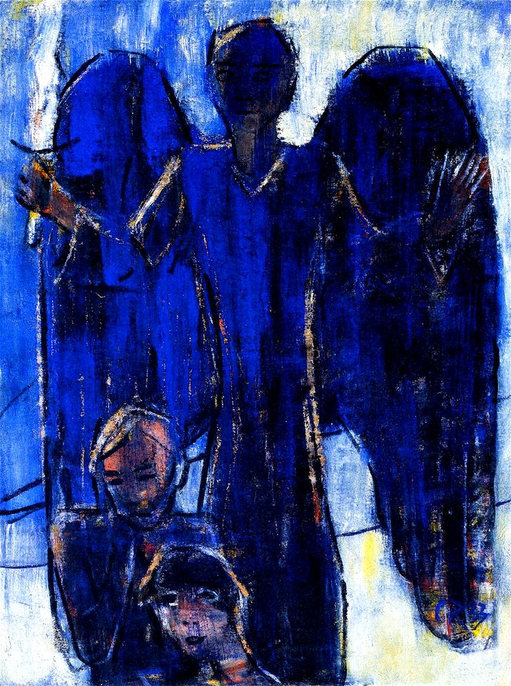 The Expulsion from Paradise. Christian Rohlfs - 1933