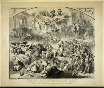 The end of the republican party After The Destruction of Jerusalem by Kaulbach. LCCN2009633499