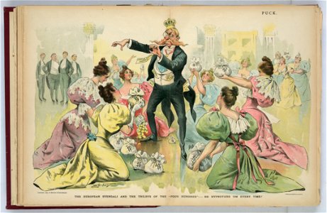 The European Svengali and the trilbys of the four hundred - he hypnotizes 'em every time! - Ehrhart. LCCN2012648567