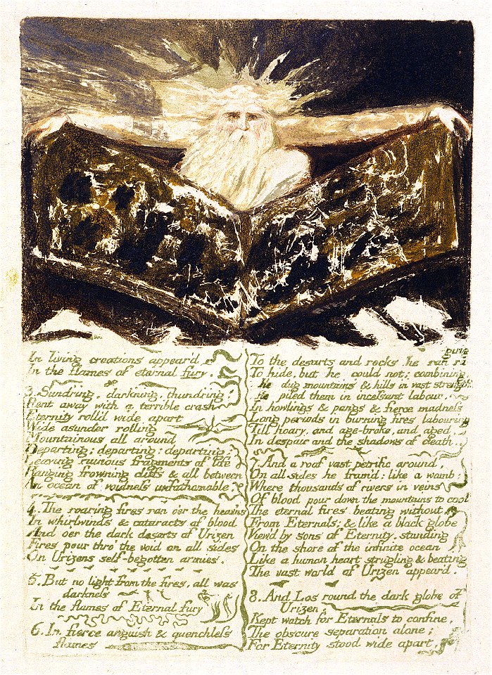 The First Book of Urizen copy C object 6 Bentley 5