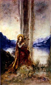The Evening by Gustave Moreau. Free illustration for personal and commercial use.