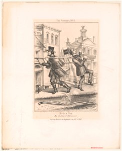 The Fireman. No. 2, Near a fire. An unknown attachment LCCN2013645233
