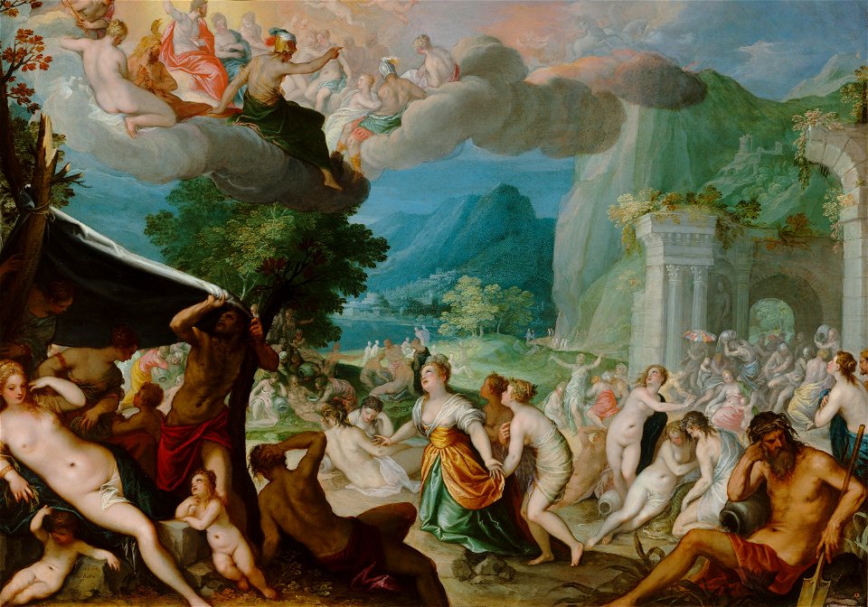 The Fall of Phaeton by Hans Rottenhammer Mauritshuis 284