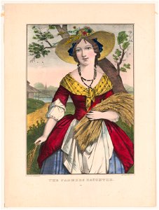 The farmers daughter - lith. & pub. by Currier & Ives. LCCN89714363