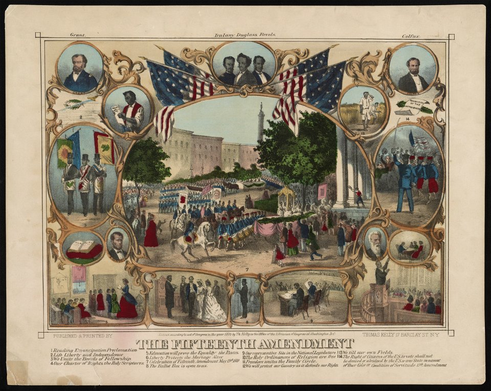 The Fifteenth amendment LCCN93510386