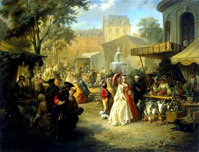 The Fair by Constant Wauters