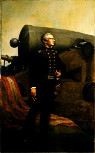 The First Gun at Fort Sumter (Major Robert Anderson), SAAM-1924.4.1 1