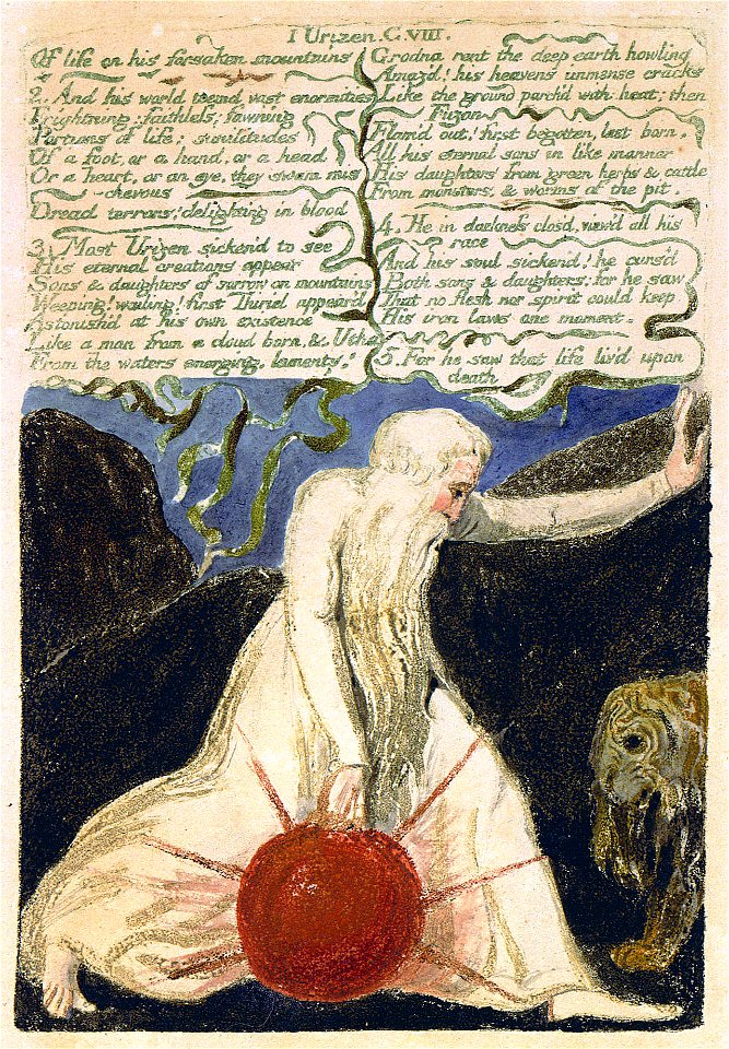 The First Book of Urizen copy F object 21 Bentley 23,