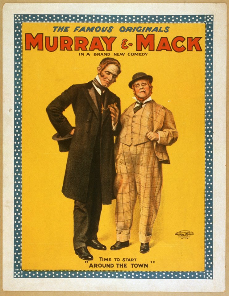 The famous originals Murray & Mack in a brand new comedy LCCN2014635535