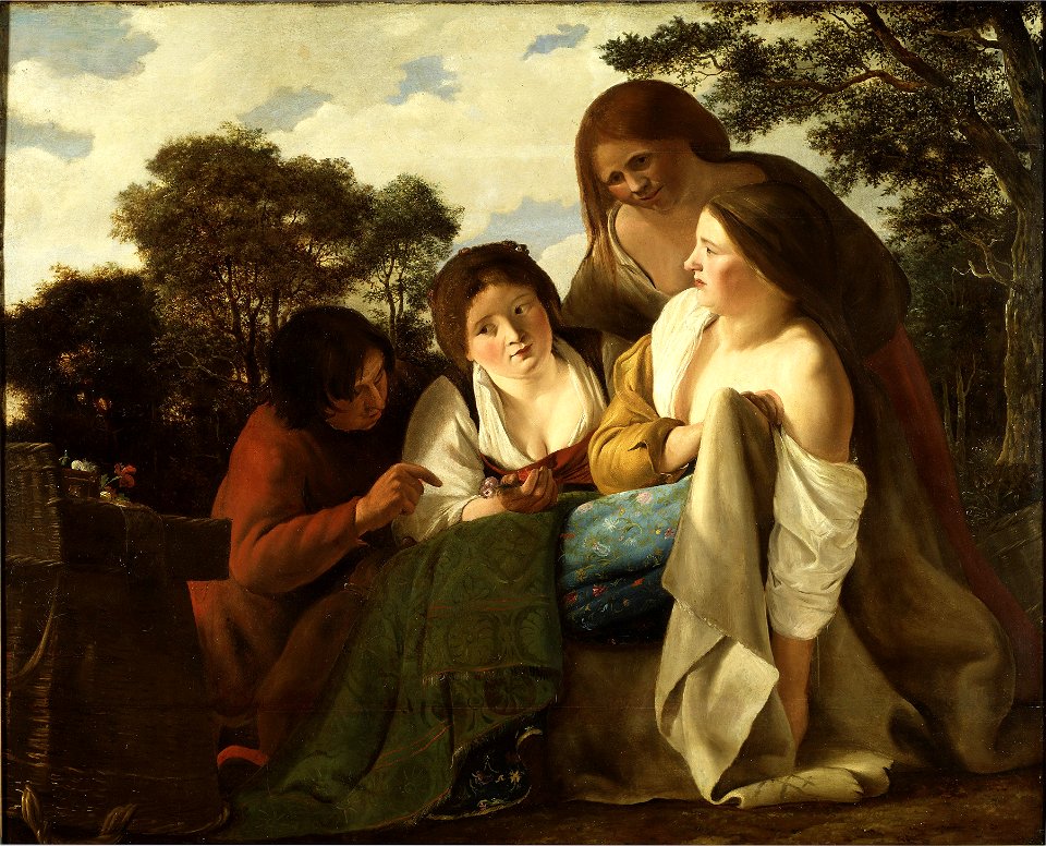 The Flower Vendor (Paulus Bor) - Nationalmuseum - 22091