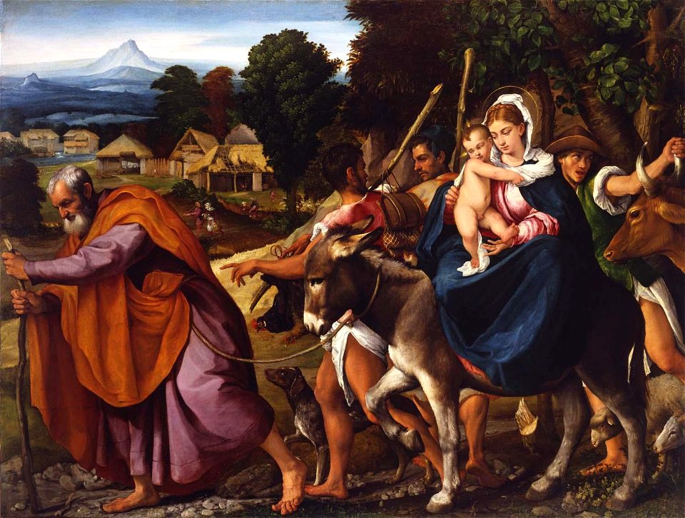 The Flight into Egypt 