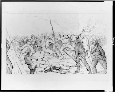 The fight at Santa Rosa Island LCCN90709979