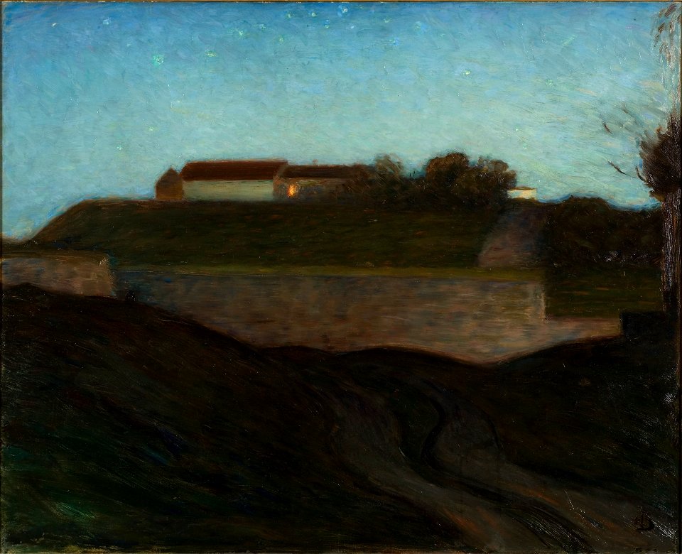 The Fortress of Varberg (Richard Bergh) - Nationalmuseum - 23812